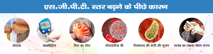 Reasons behind increase in SGPT level