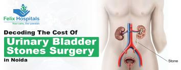 Cost of Urinary Bladder Stones Surgery in Noida