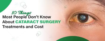 Cataract surgery treatments