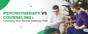 Psychotherapy vs counseling