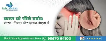 कान के पीछे गांठ: कारण, निदान और इलाज नोएडा में