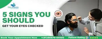 Signs you should get your eyes checked