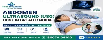 Abdomen Ultrasound Cost Greater Noida: Full Scan ₹699* + Free Consult
