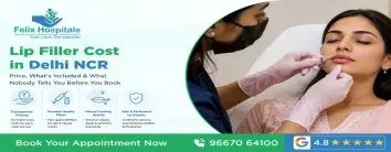 Lip Filler Cost in Delhi NCR | Price, What's Included & What Nobody Tells You Before You Book